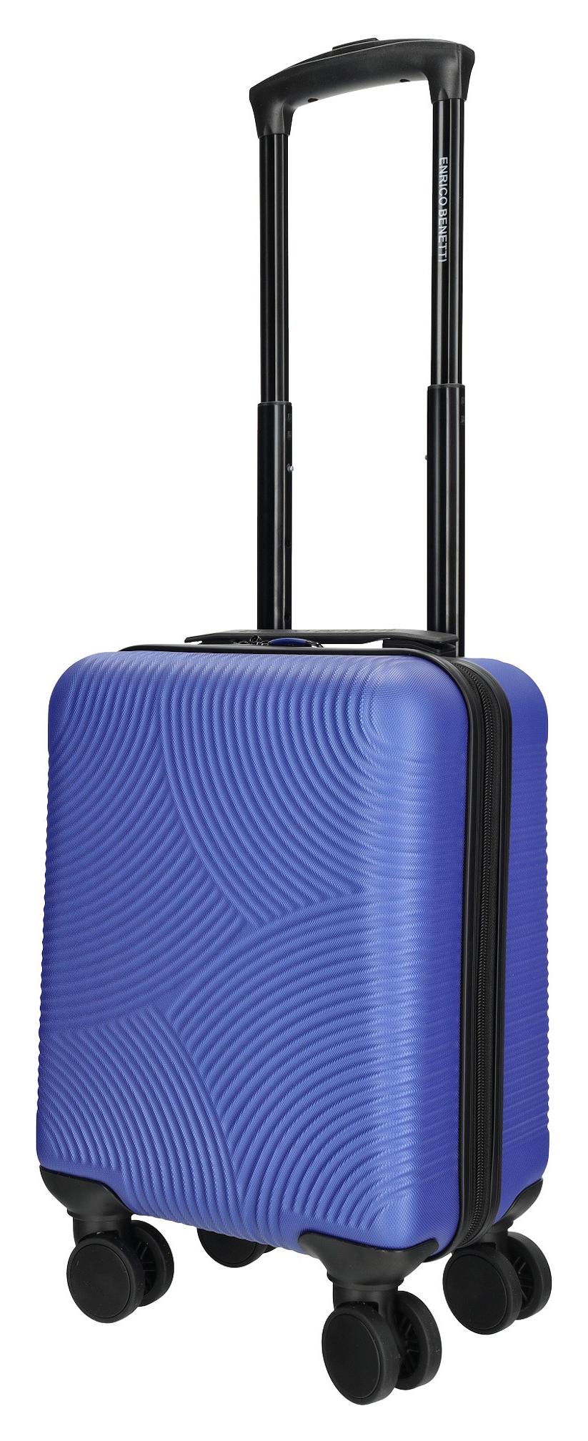 Palubní kufr Enrico Benetti Louisville 39040-40 Steelblue - Obrázek 4