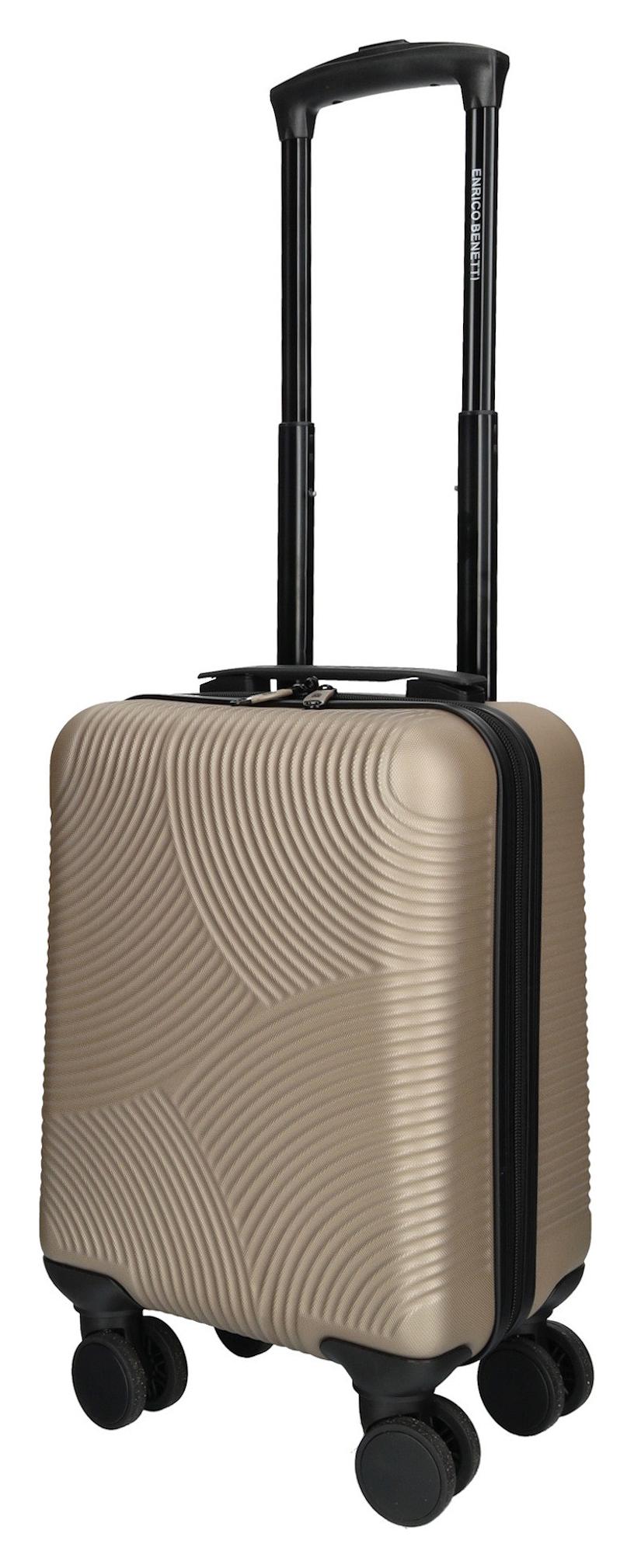 Palubní kufr Enrico Benetti Louisville 39040-40 Champagne - Obrázek 4