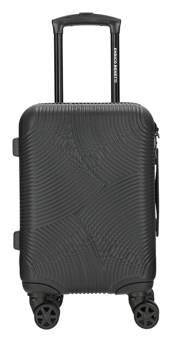 Kabinový kufr Enrico Benetti Louisville 39040 Black
