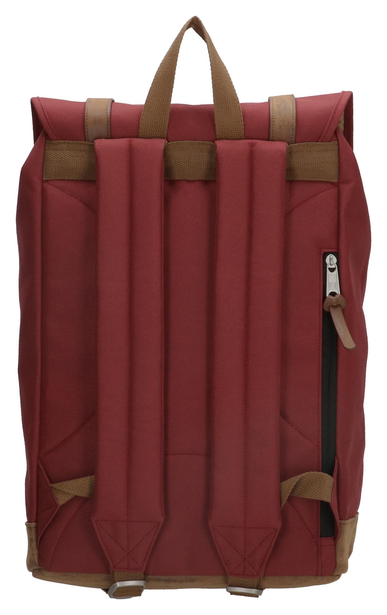 Batoh na notebook Enrico Benetti Santiago 46162 Burgundy - Obrázek 4