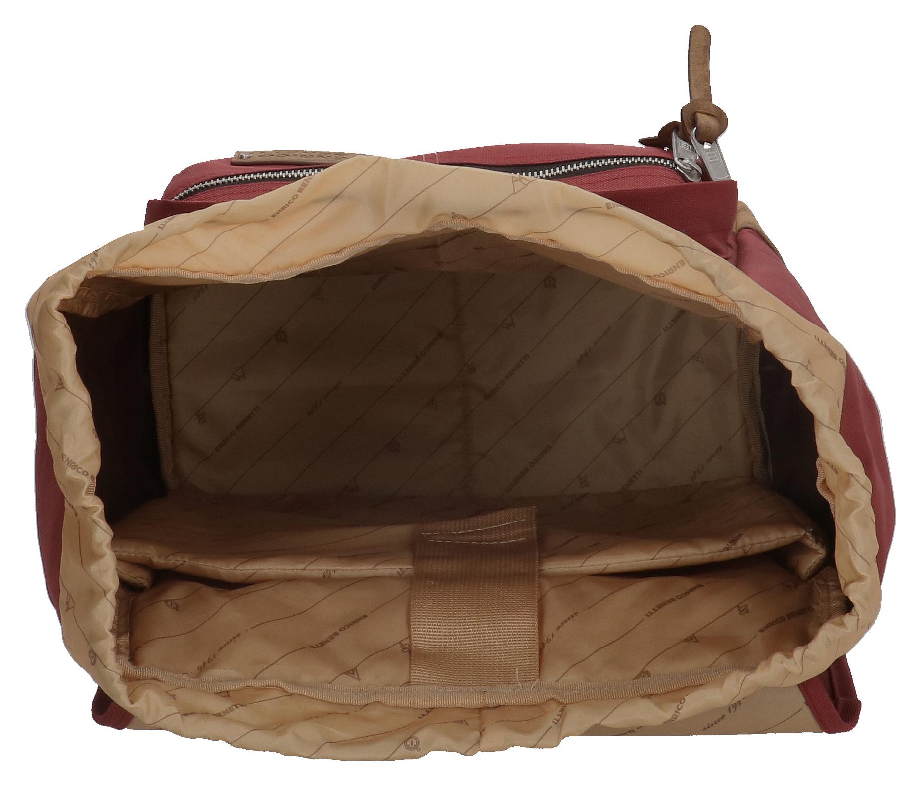 Batoh na notebook Enrico Benetti Santiago 46162 Burgundy - Obrázek 5