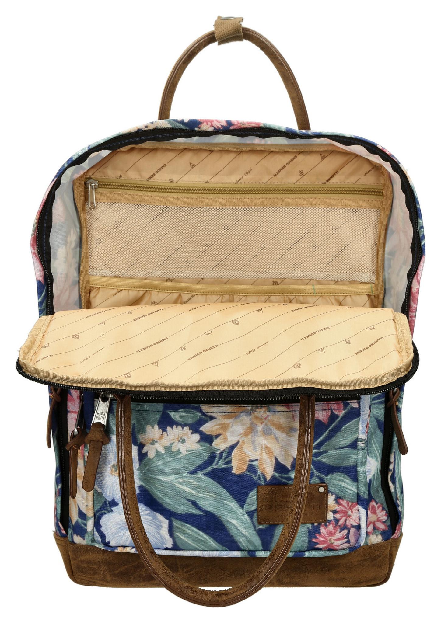 Enrico Benetti Santiago 46180 Navy Flower - Obrázek 5