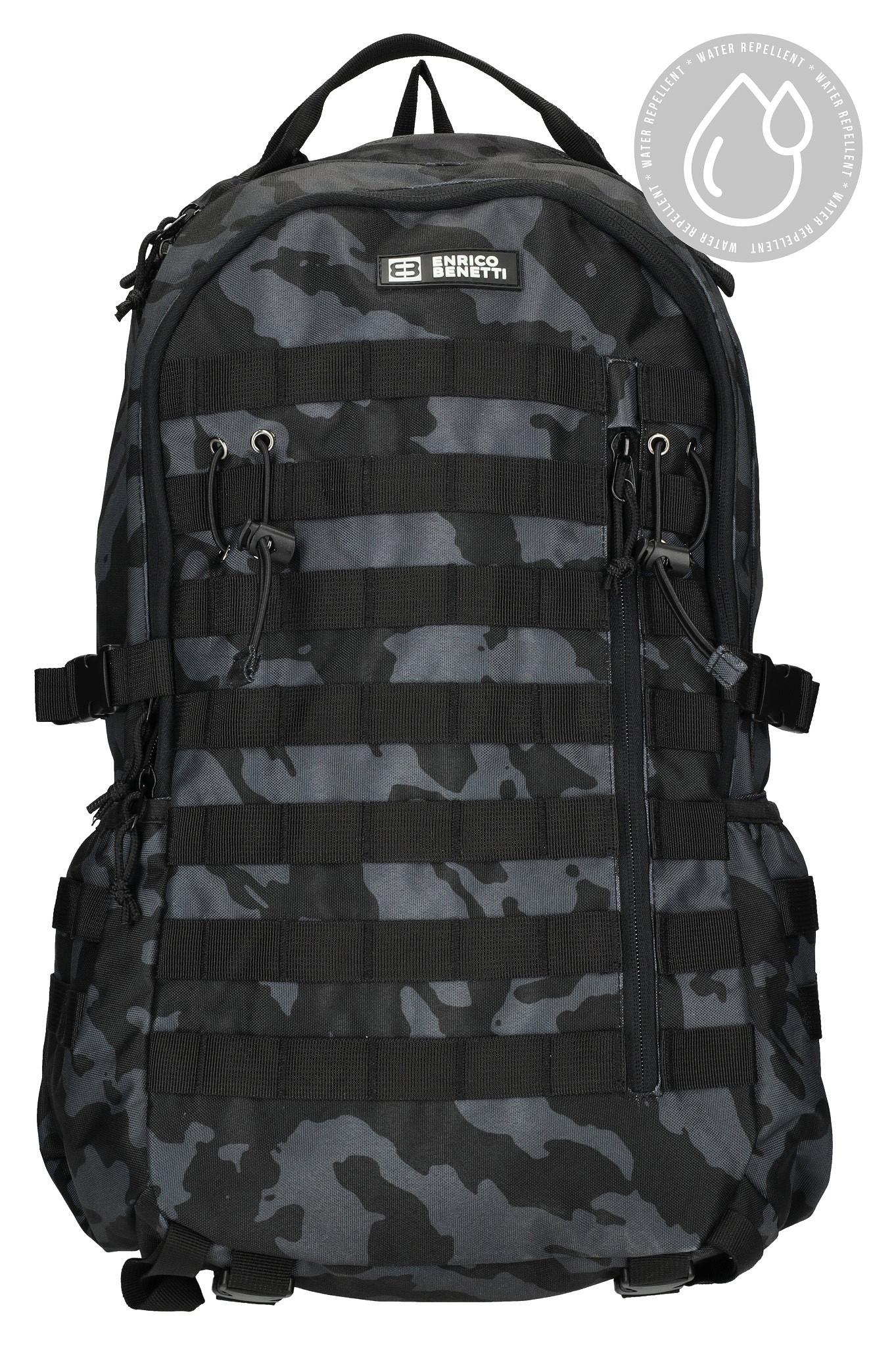 Enrico Benetti Arizona 47245 Black Camouflage