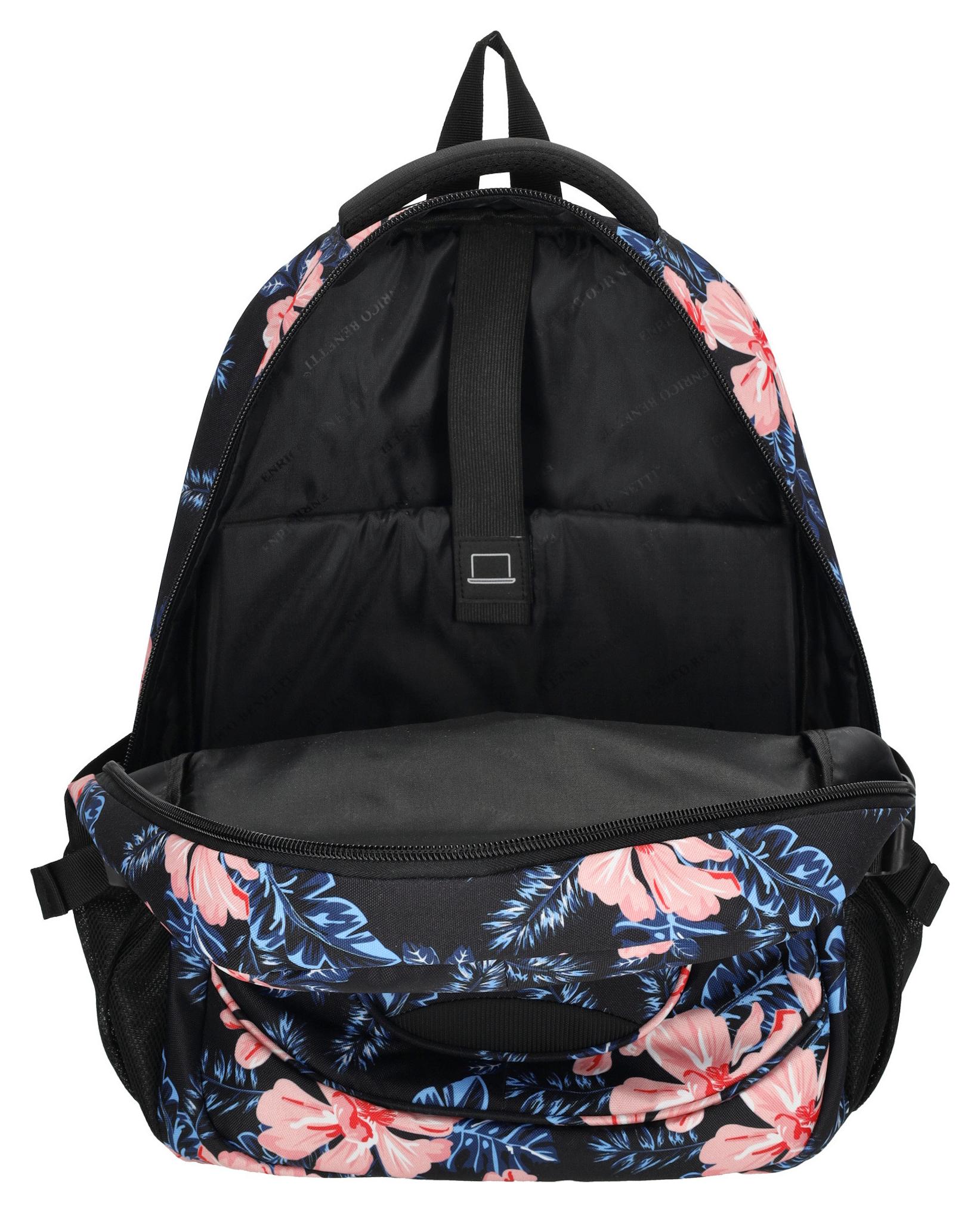 Enrico Benetti Santa Cruz 62038 Black Flower - Obrázek 5