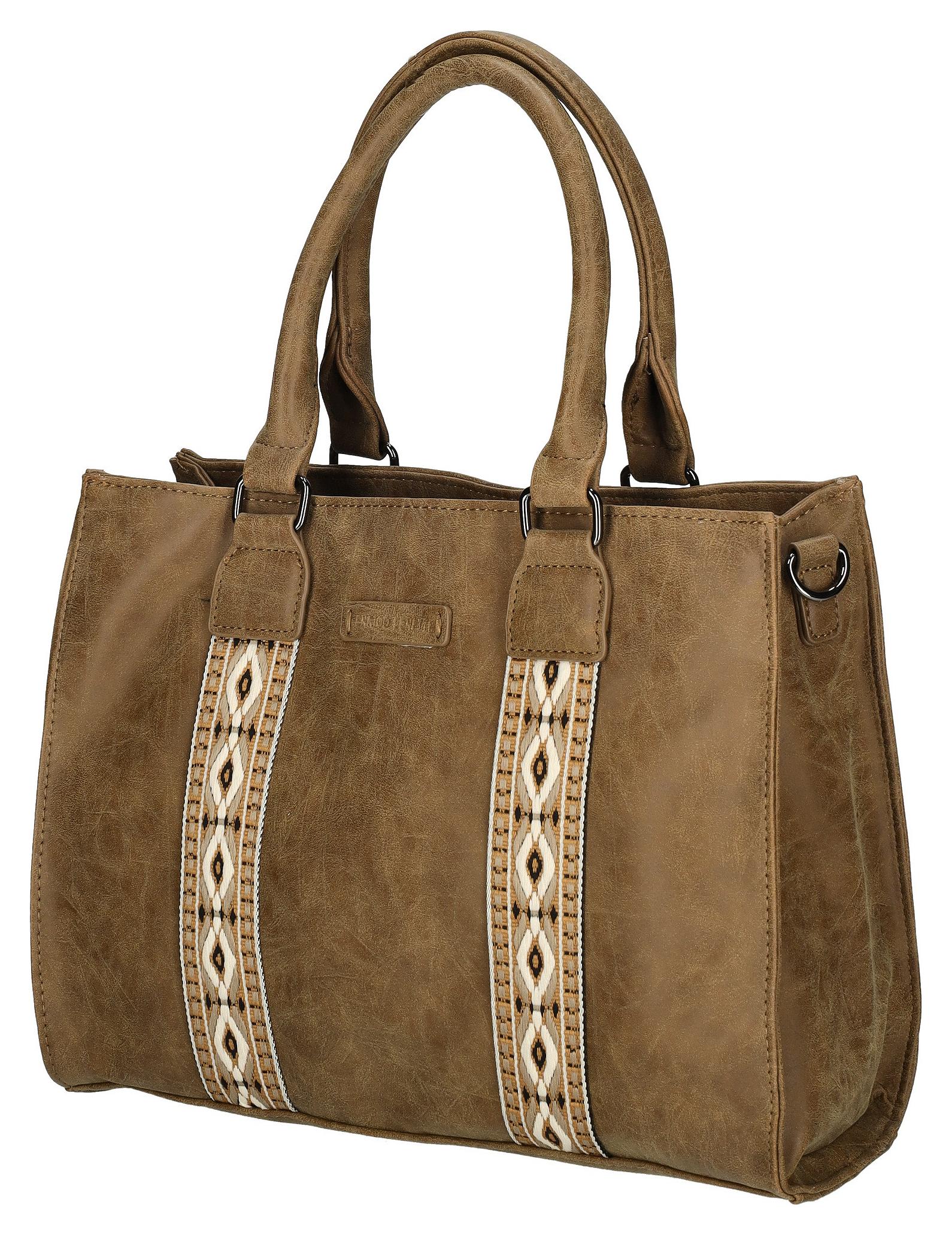 Dámská kabelka Enrico Benetti Indy 66738 Camel - Obrázek 4