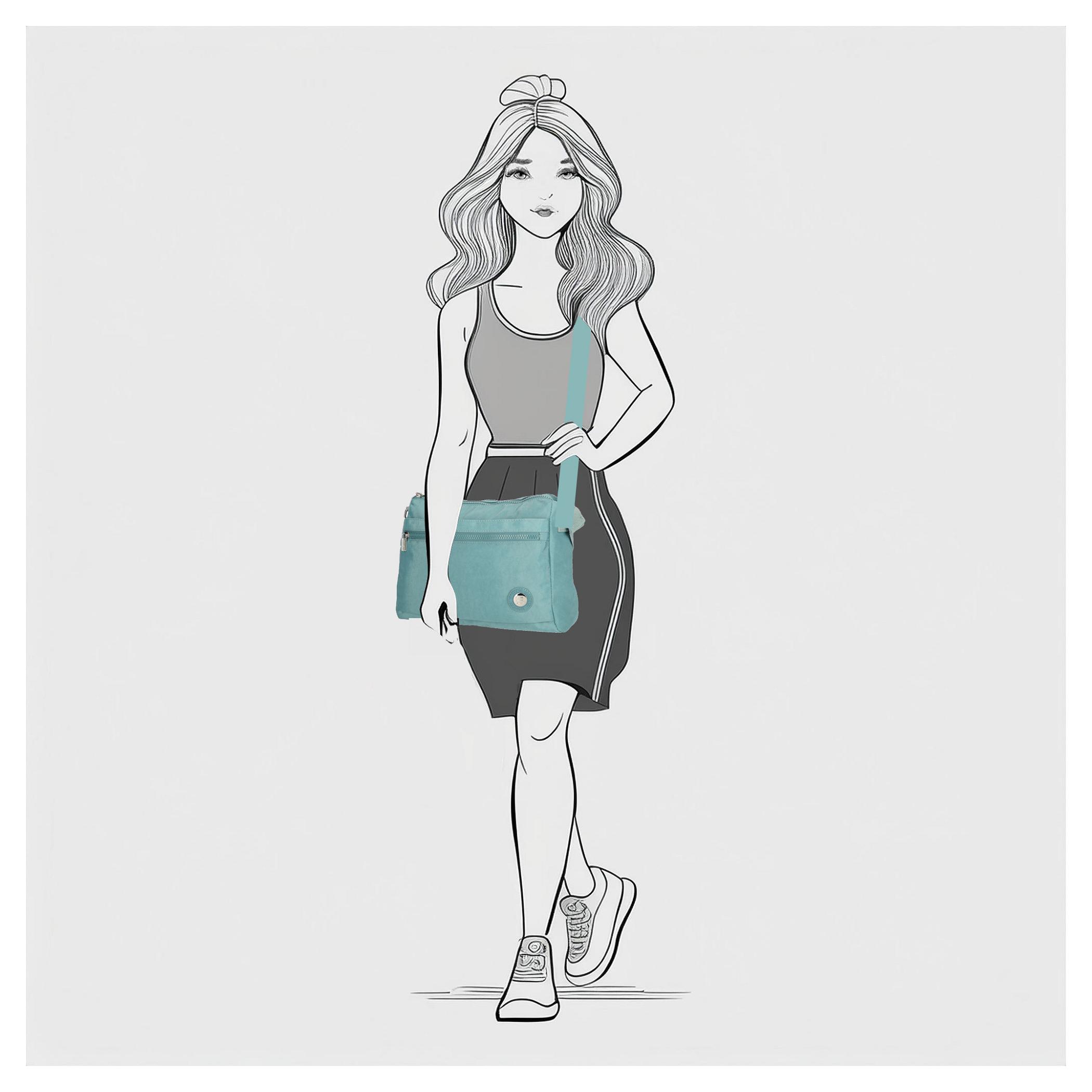 Crossbody taška Enrico Benetti Suzie 66845 Mint - Obrázek 2