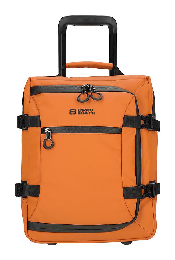 Cestovní taška na kolečkách Enrico Benetti Stockholm 95003 Orange