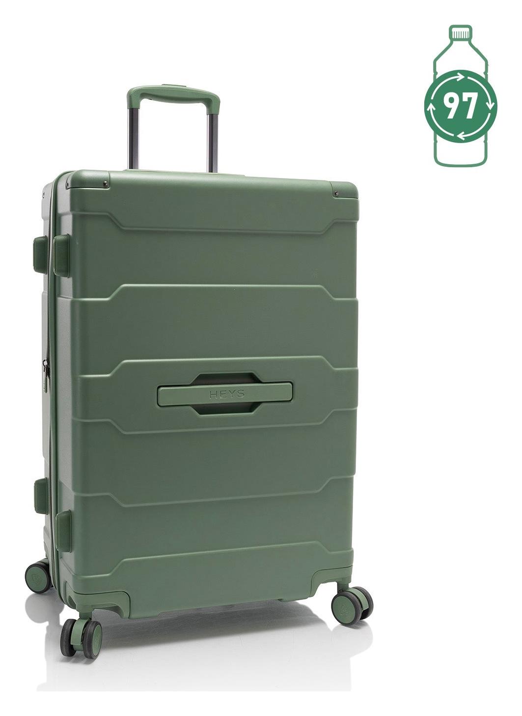 Střední cestovní kufr na kolečkách Heys ReNew M Evergreen