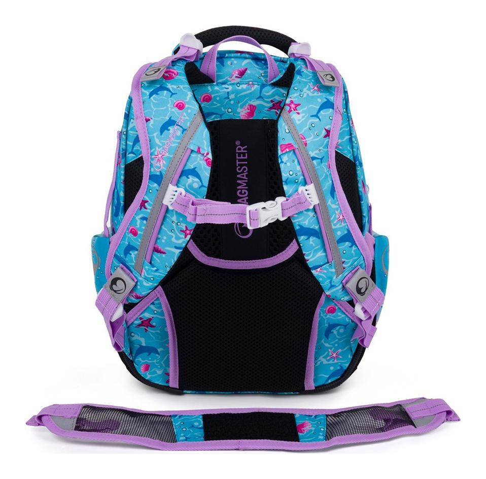 Velký školní set Bagmaster LUMI 24 A L Mermaid - Obrázek 4