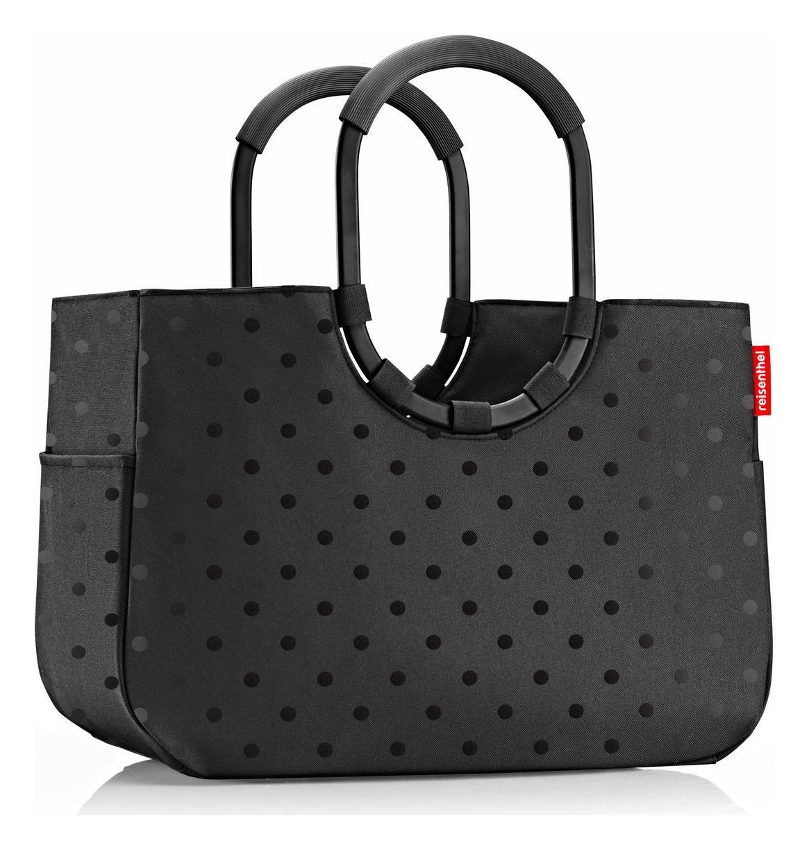 Reisenthel Loopshopper L Frame Glossy dots black