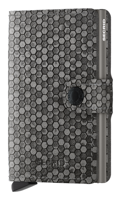 Mini peněženka Secrid Miniwallet Hexagon Grey