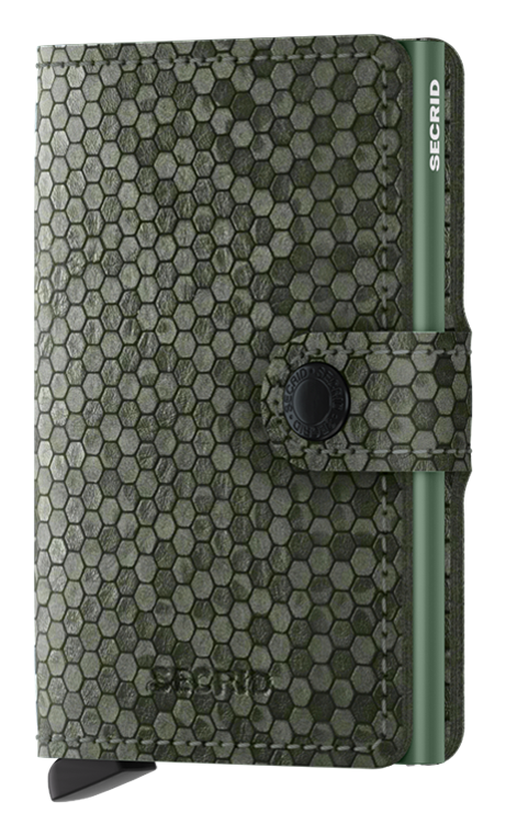 Mini peněženka Secrid Miniwallet Hexagon Green