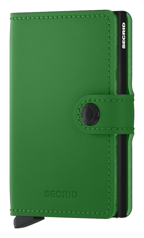 Mini peněženka Secrid Miniwallet Matte Bright Green