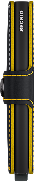 Mini peněženka Secrid Miniwallet Matte Black Ochre