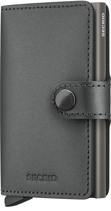 Mini peněženka Secrid Miniwallet Matte Satin Steel