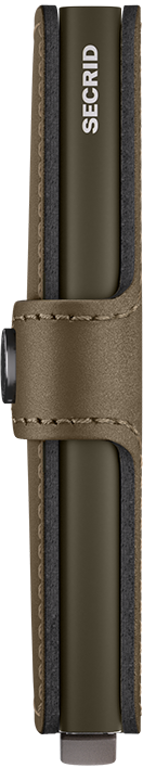 Mini peněženka Secrid Miniwallet Matte Satin Bronze