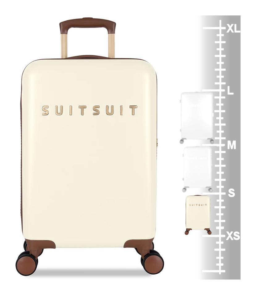 Kabinový kufr SUITSUIT Fab Seventies 71813 Antique White