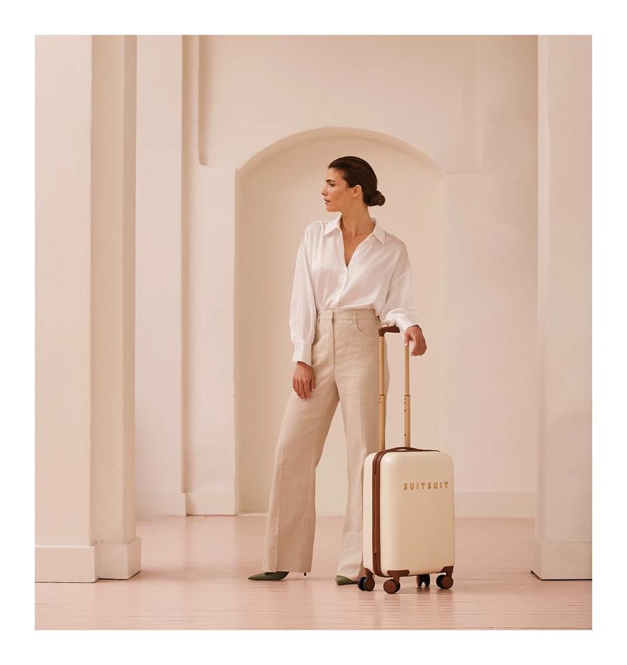 Kabinový kufr SUITSUIT Fab Seventies 71813 Antique White (obrázek 3)