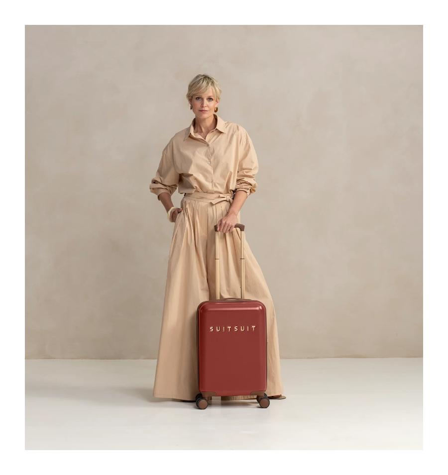 Kabinový kufr SUITSUIT Fab Seventies TR-7221/3-S Red Ochre