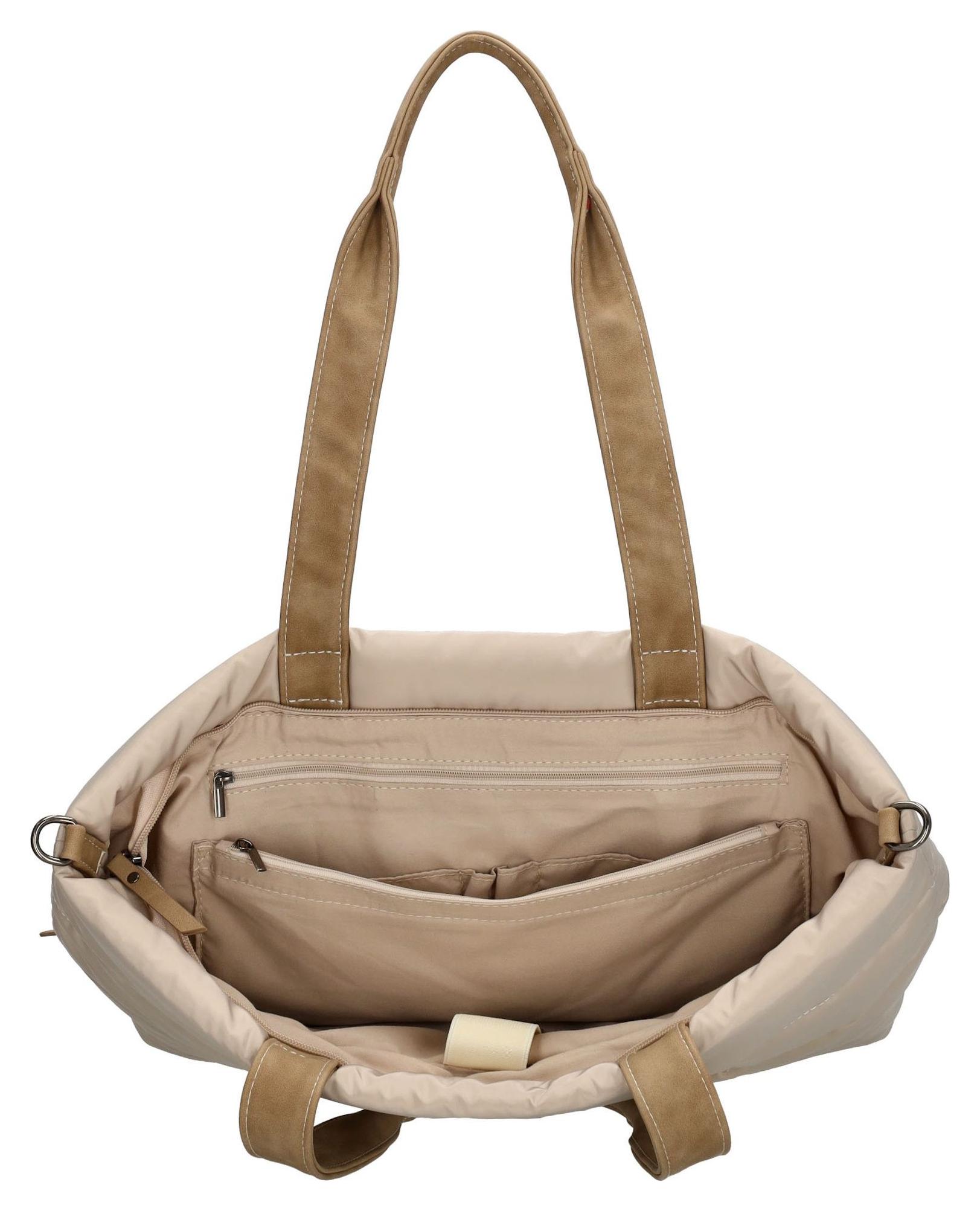 Dámská taška na notebook Zebra Trends Elske 22900 Light taupe - Obrázek 5