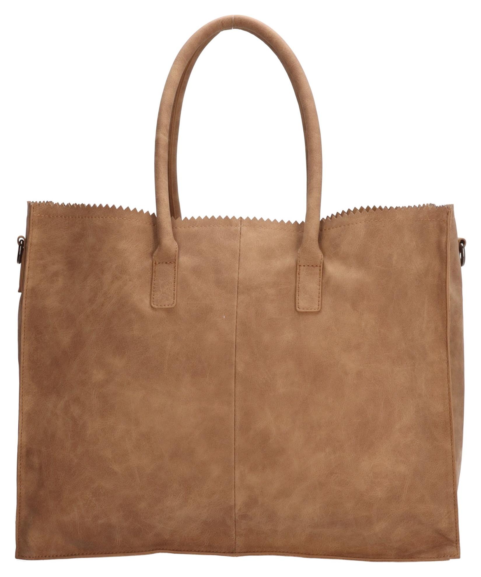 Dámská kabelka Zebra Trends Lisa XL 777228 Camel (obrázek 6)