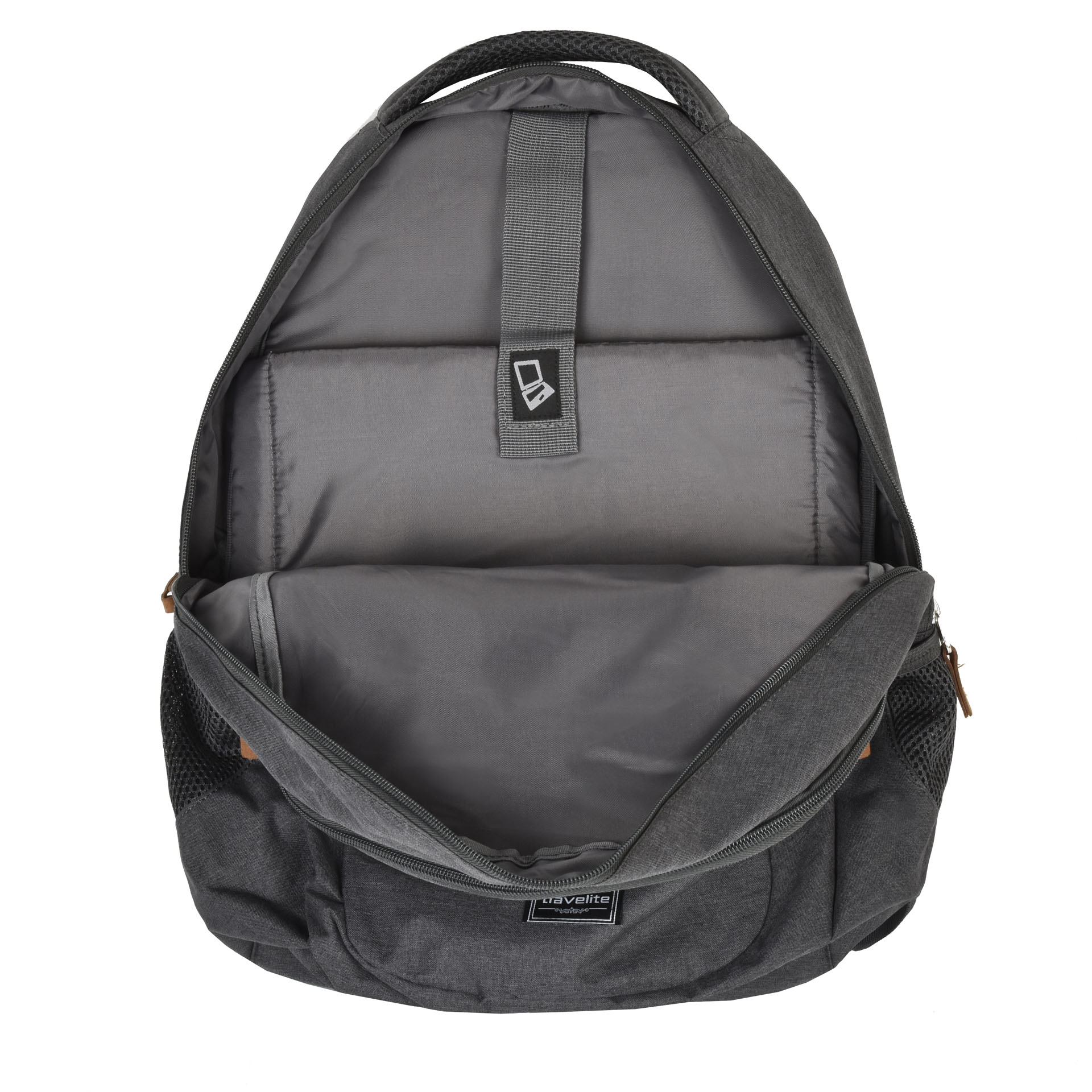 E-shop Travelite Basics Backpack Melange Anthracite
