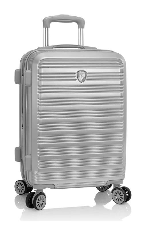 Střední skořepinový kufr Heys AeroLite M Silver