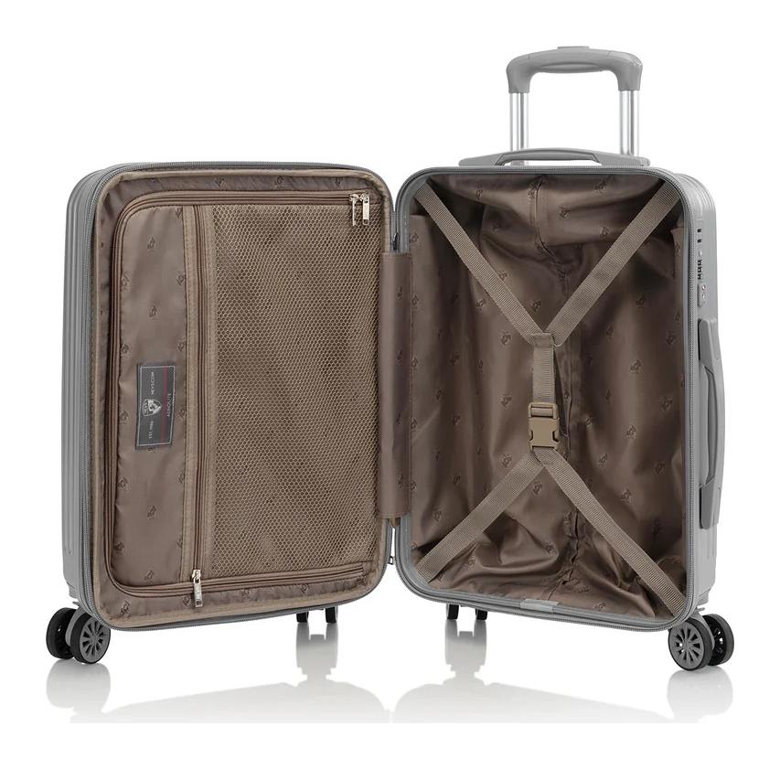 Střední skořepinový kufr Heys AeroLite M Silver (obrázek 4)