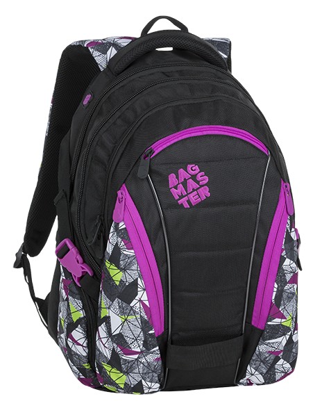 E-shop Bagmaster Bag 9 B Purple/green/black