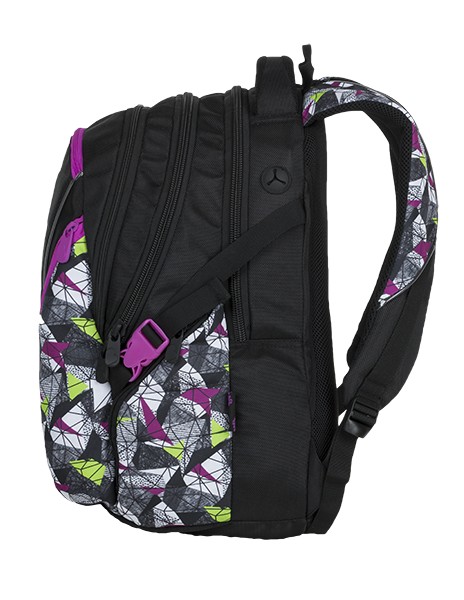 Bagmaster Bag 9 B Purple/green/black - Image 2