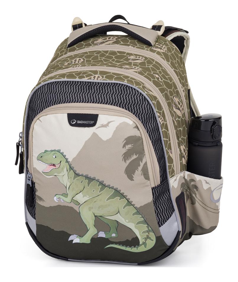 Školní batoh Bagmaster Lumi 24 C Brown/Beige - Obrázek 6