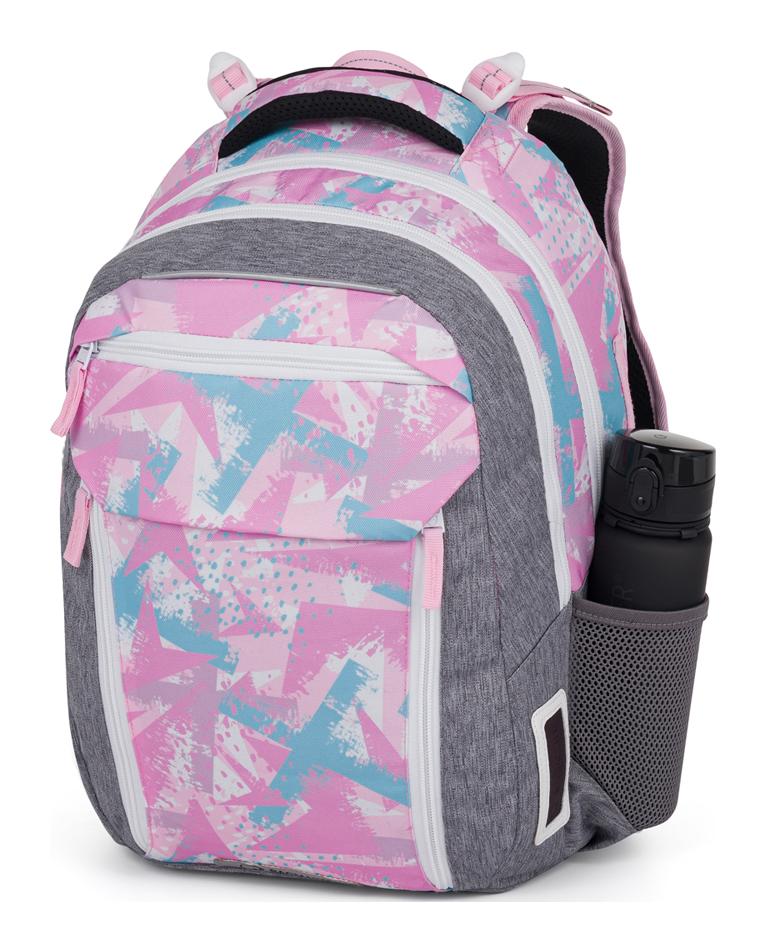 Bagmaster Porto 24 B Grey/Pink/Blue - Image 6
