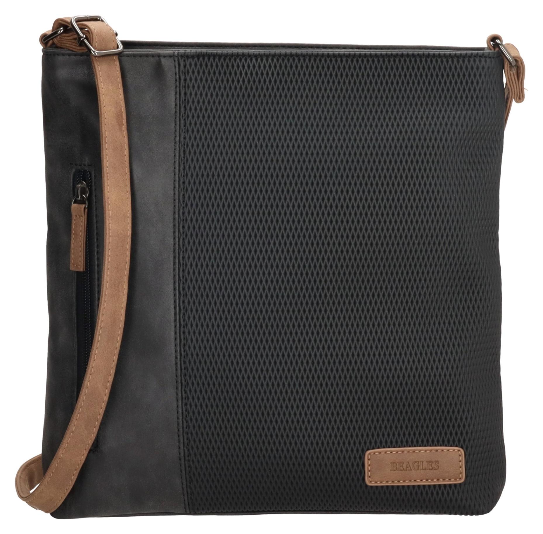 Dámská kabelka Beagles Brunete Shoulder Bag 4,5 l Black