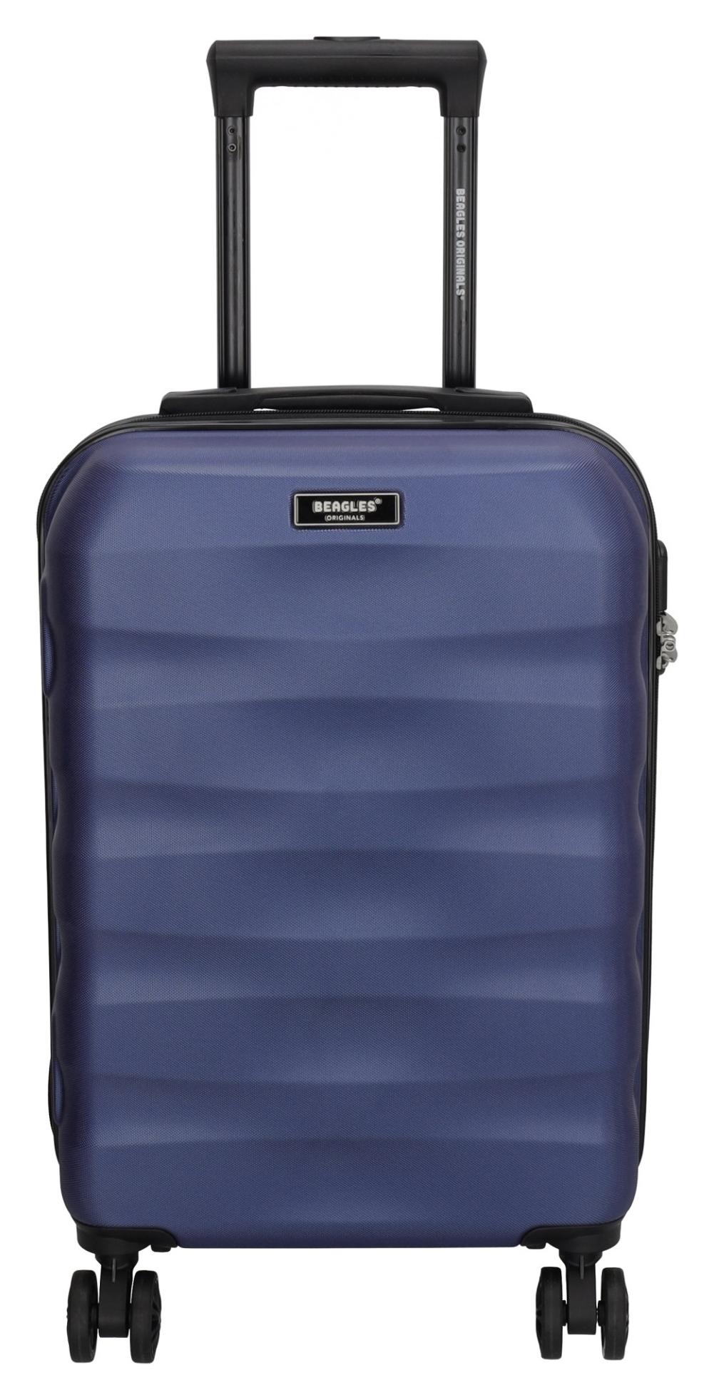 Kabinový kufr 55x40x20 Beagles Originals Travel 19214 S Steel Blue
