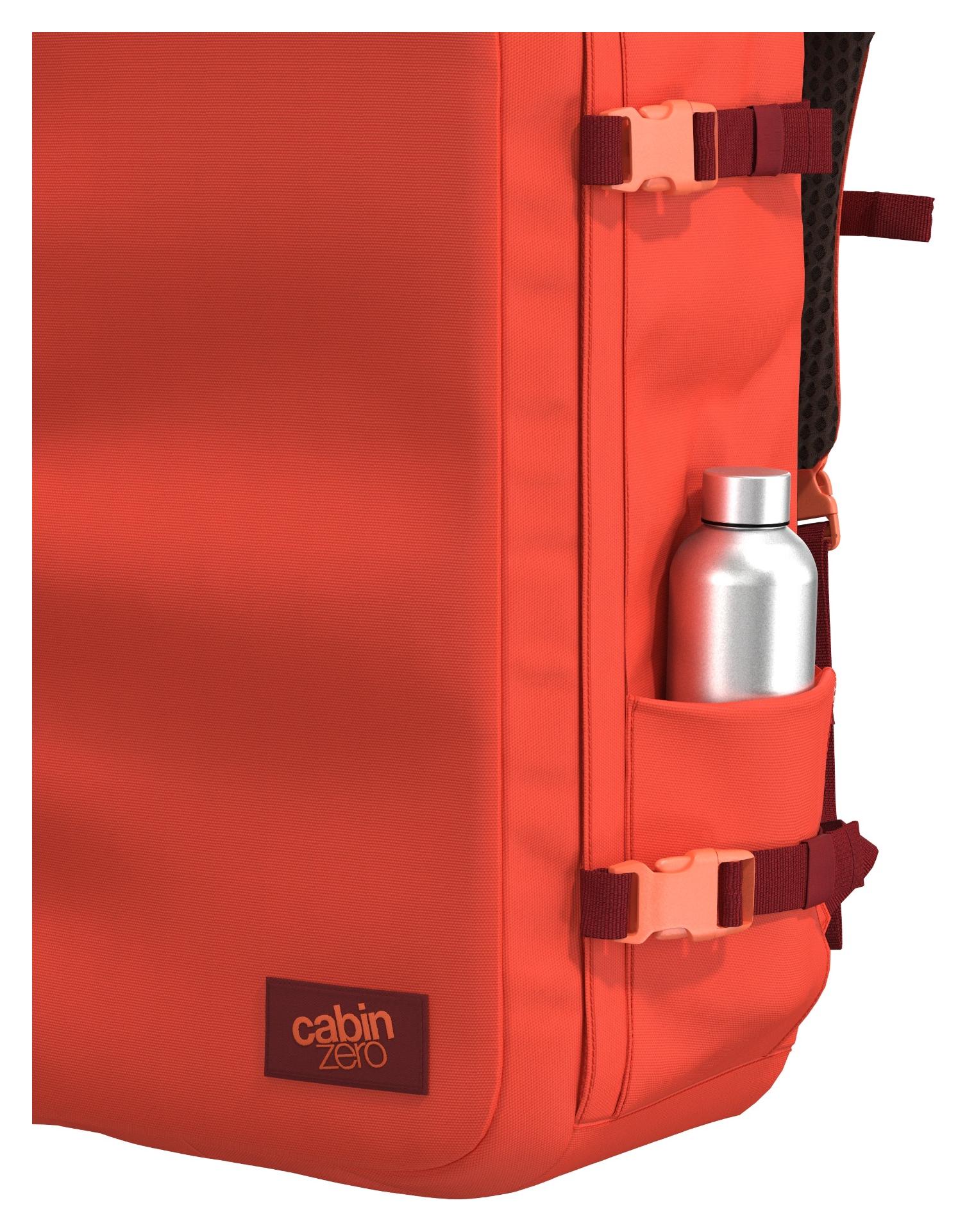 Batoh do letadla 55x40x20 CabinZero Classic Plus 32L Tomato Festival - Obrázek 5