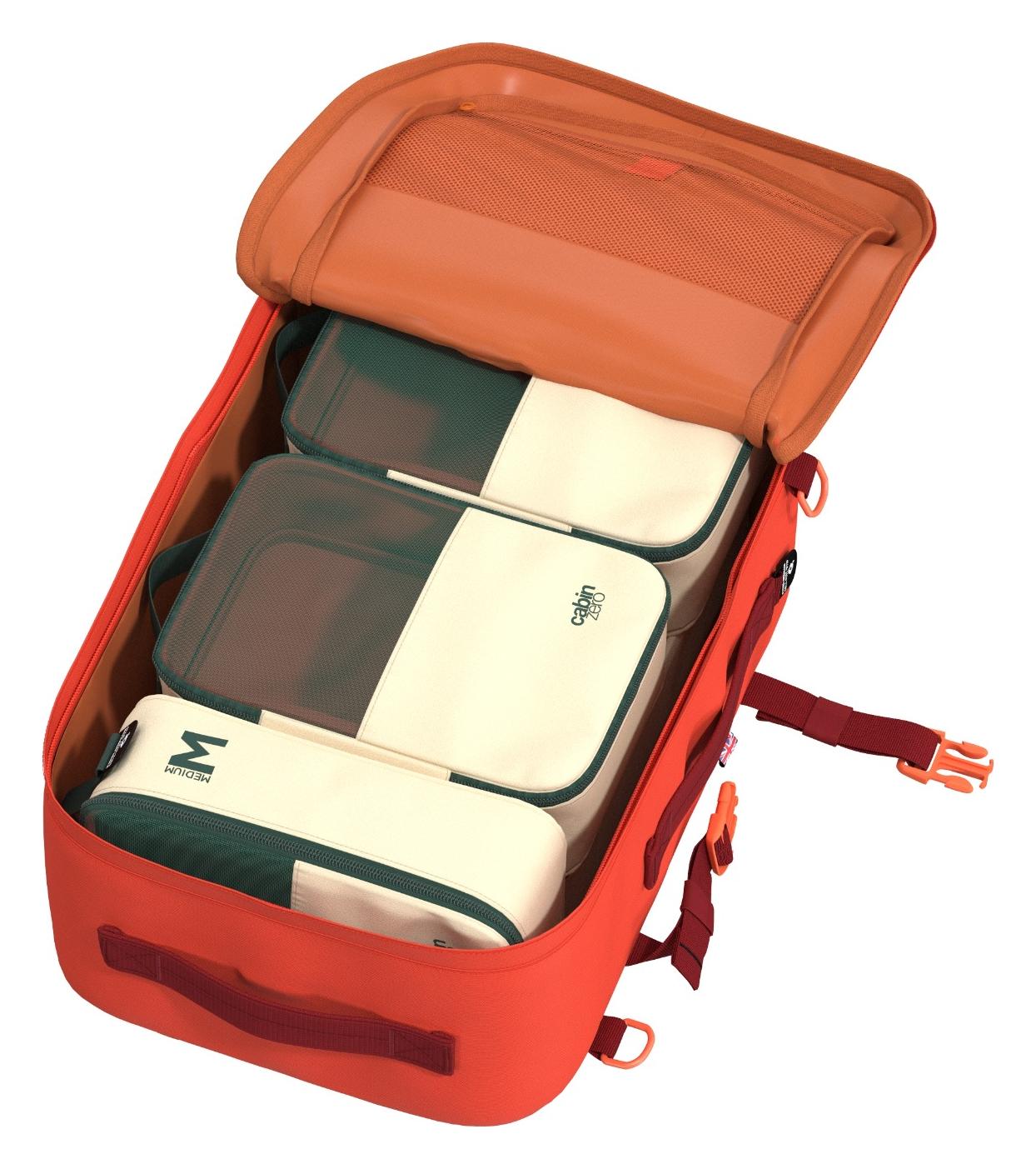 Batoh do letadla 55x40x20 CabinZero Classic Pro 32L Tomato Festival - Obrázek 5