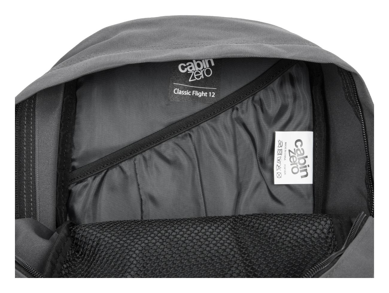 CabinZero Classic Flight 12L Original Grey - Image 5