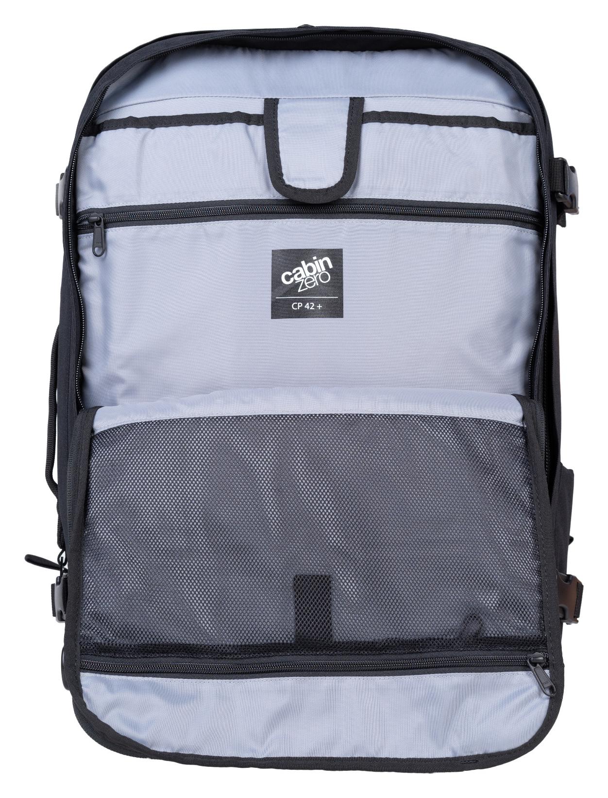 CabinZero Classic Pro 42L Absolute Black - Image 5