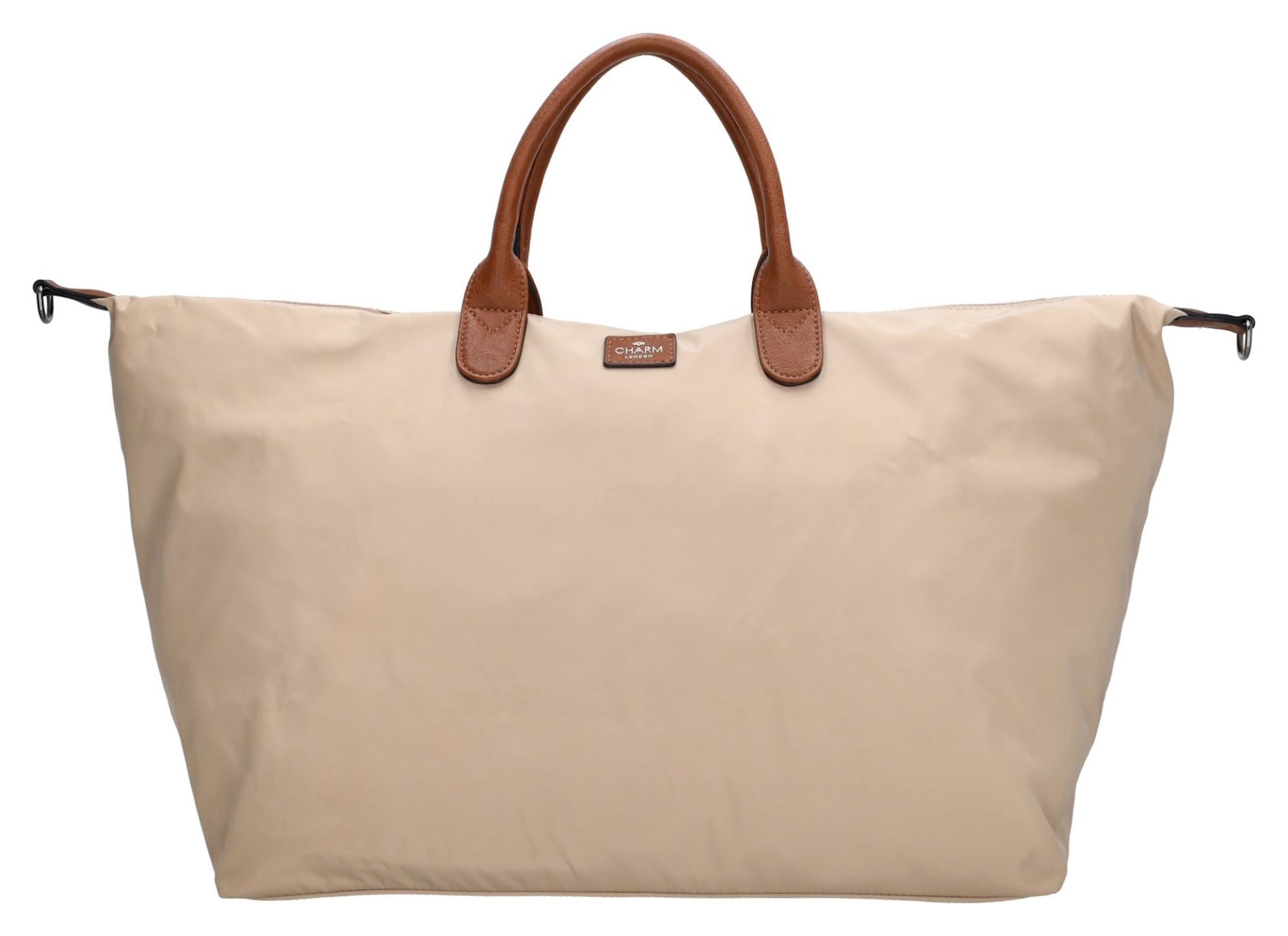 Dámská cestovní taška Charm London Buckingham W00324 Sand - Obrázek 5