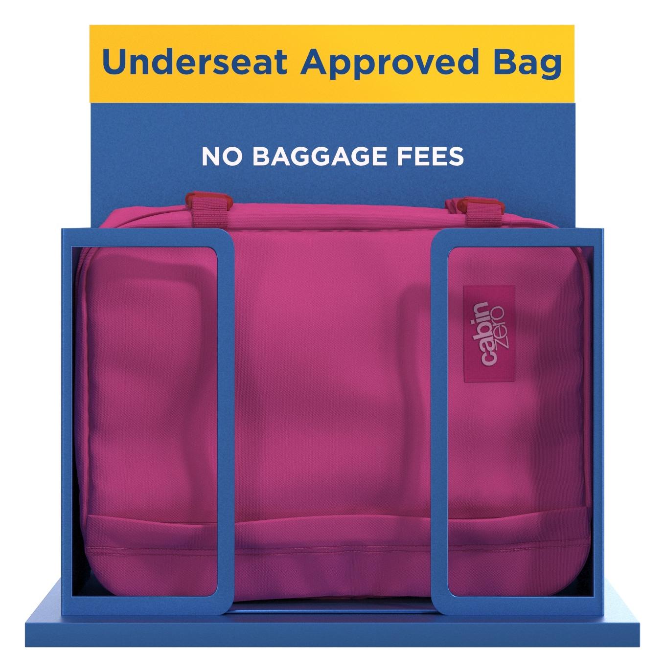 Batoh do letadla 40x30x20 CabinZero Classic 28L Lovestruck Pink