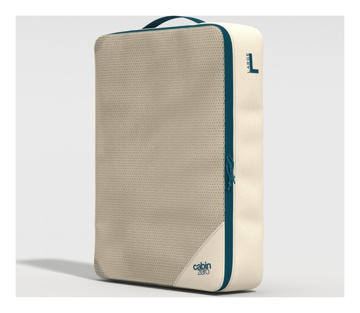 CabinZero Classic Packing Cube Large Oyster White - Obrázek 2