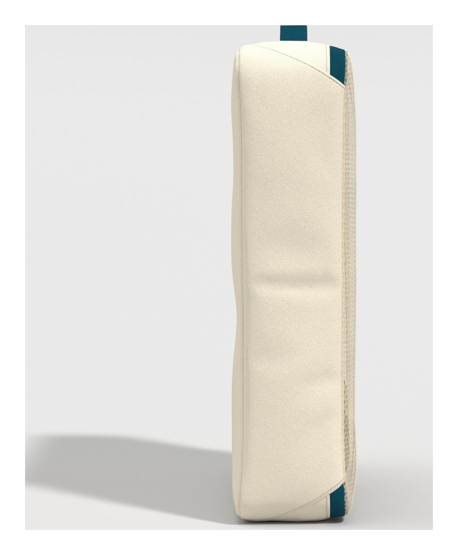 CabinZero Classic Packing Cube Large Oyster White - Obrázek 5