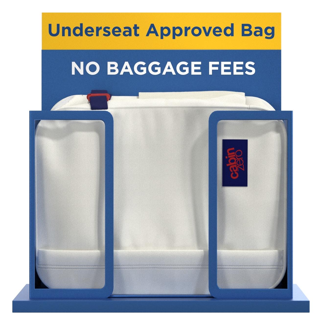 Batoh do letadla 40x30x20 CabinZero Classic Tech 28L Cloud Nine