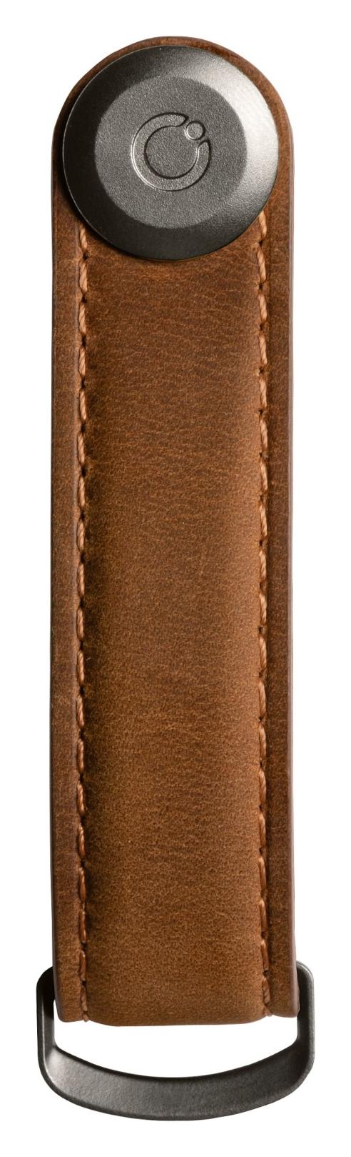 Orbitkey Crazy Horse Chestnut Brown with Brown Stitching - Image 2