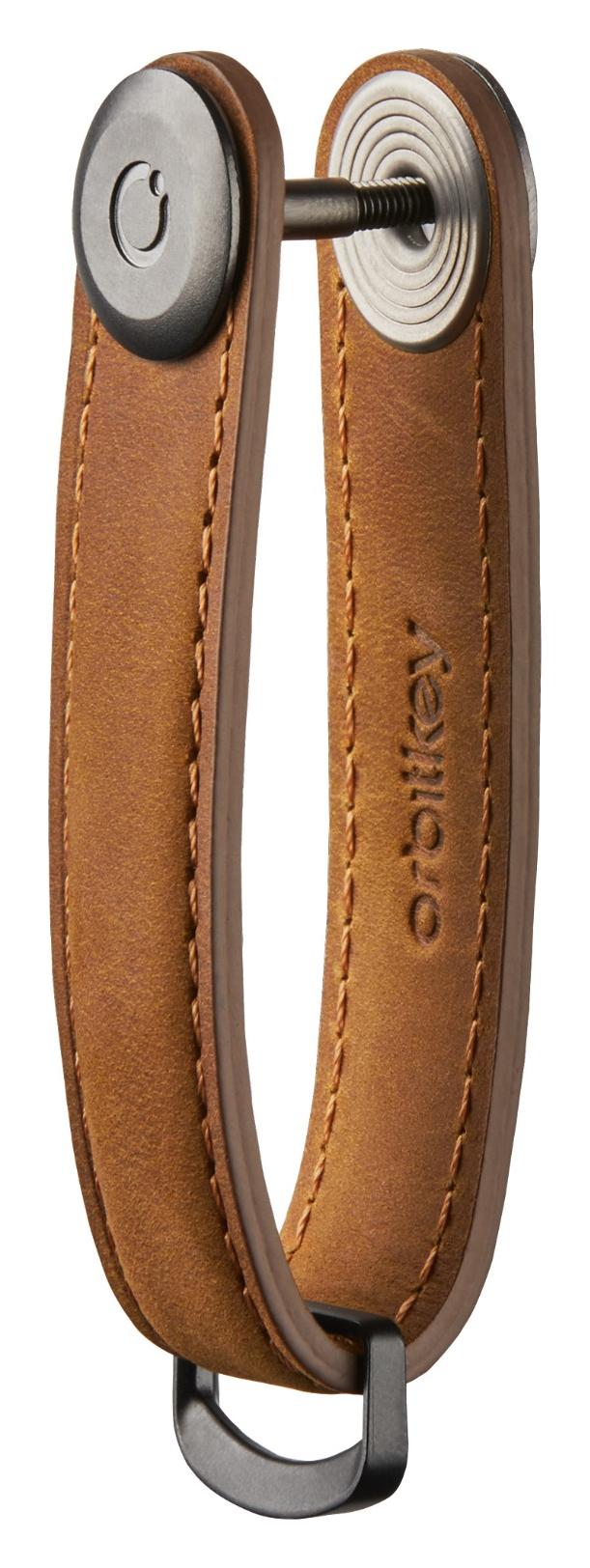 Orbitkey Crazy Horse Chestnut Brown with Brown Stitching - Image 3