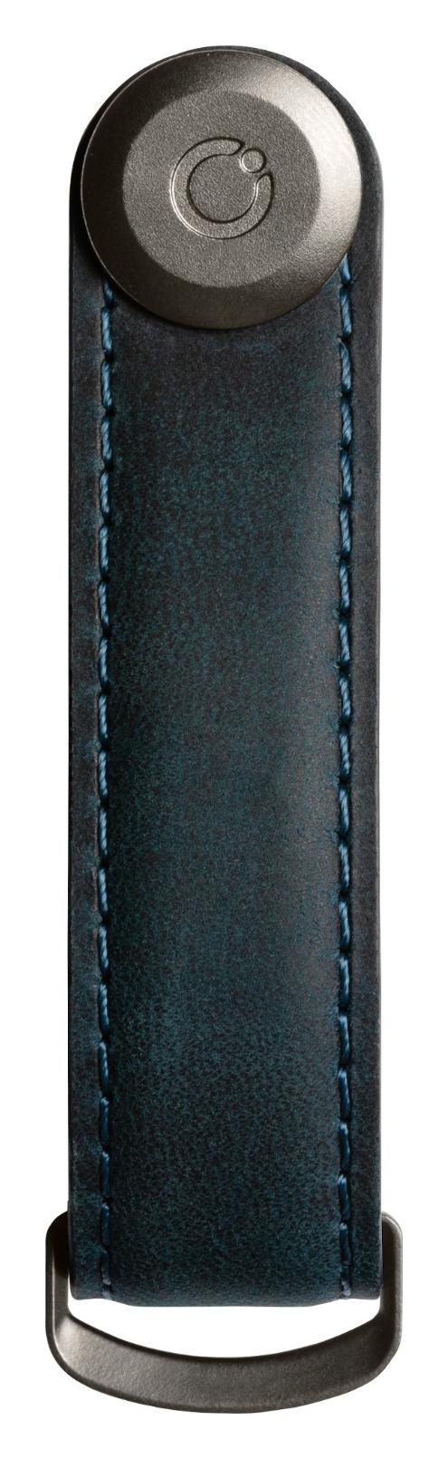 Orbitkey Crazy Horse Marine Blue with Blue Stitching - Image 2