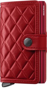 Secrid Miniwallet Premium Emboss Diamond Red