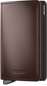 Secrid Slimwallet Premium Dusk Dark Brown