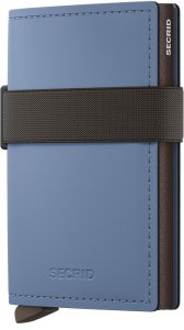 Secrid Bandwallet Matte Steel Blue-Brown