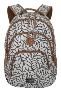 Travelite Basics Backpack Print Off-White